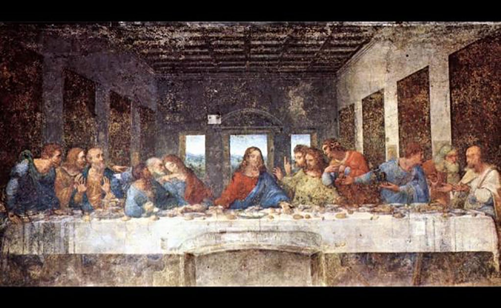 Hallan copia de "La última cena" en convento italiano