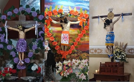 Señor de Casanova, de Burgos, del Olivo y de la Misericordia, los Cristos centenarios que enmarcan la fe en Villa de Pozos