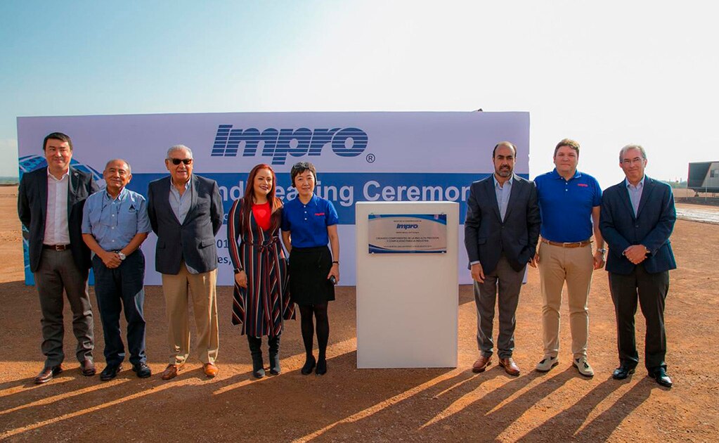 Colocan la primera piedra del complejo industrial “IMPRO México Campus SLP”