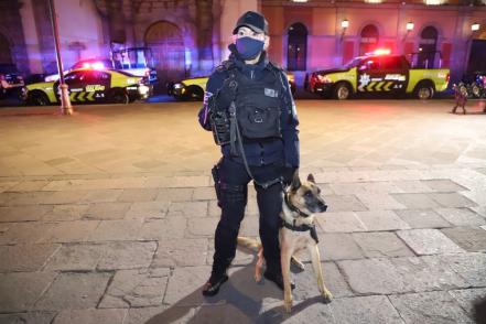 Clausuran cinco bares durante operativo en el Centro Histórico de San Luis Potosí