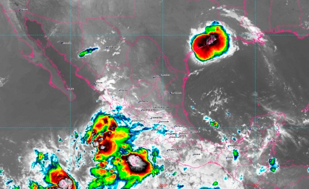 Pronostican lluvias muy fuertes para este miércoles en distintos estados