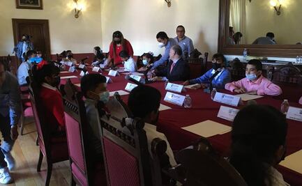 Cabildo infantil en San Luis Potosí 2022. Piden agua y seguridad para sus escuelas y comunidades