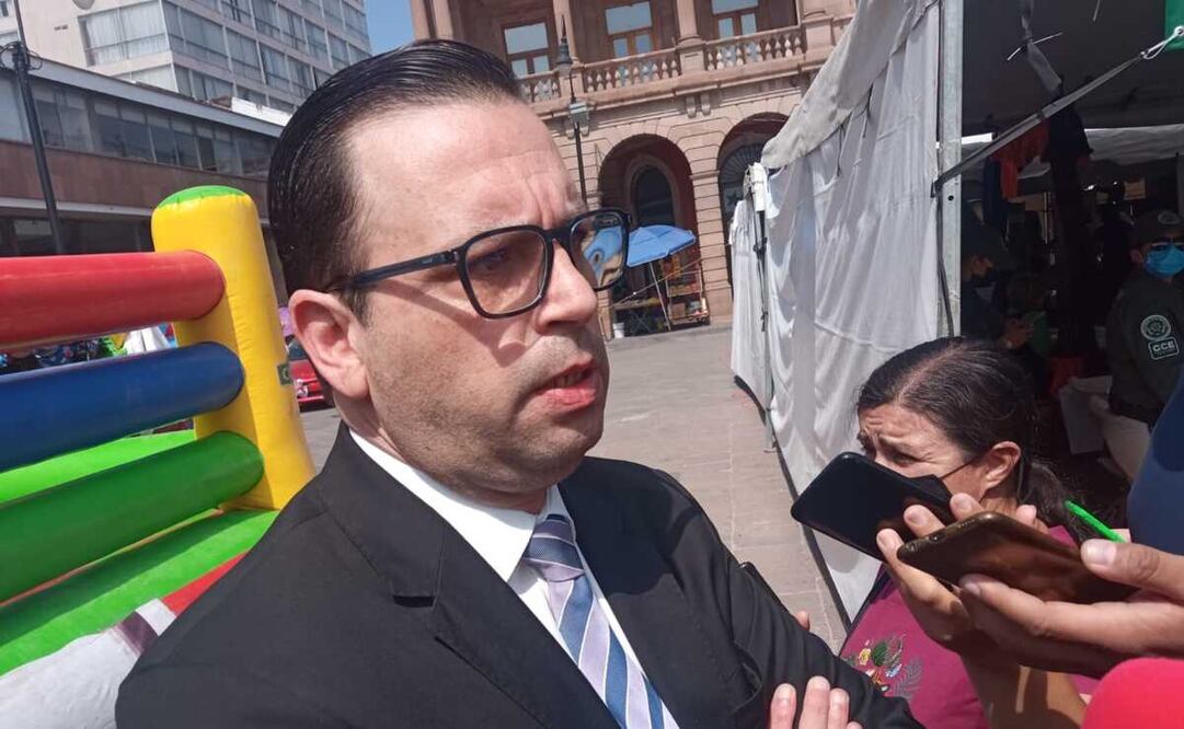 director de Pensiones de San Luis Potosí, Jorge Escudero, dijo que la administración estatal recibió el fondo de Telesecundarias quebrado. Foto: Samuel Estrada