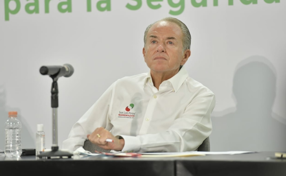 Gobernador anuncia que no reanudará giras por SLP la próxima semana