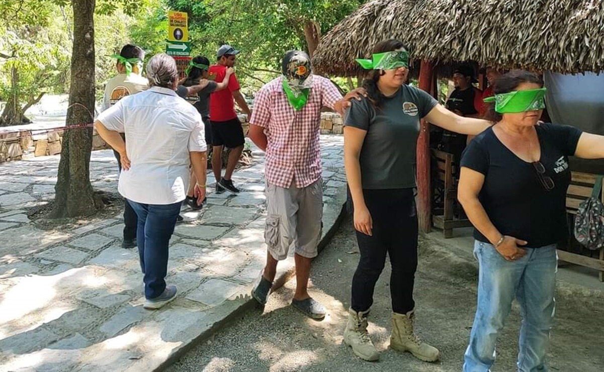 Buscan fortalecer inclusión turística, con talleres de sensibilización en parajes de la Huasteca potosina
