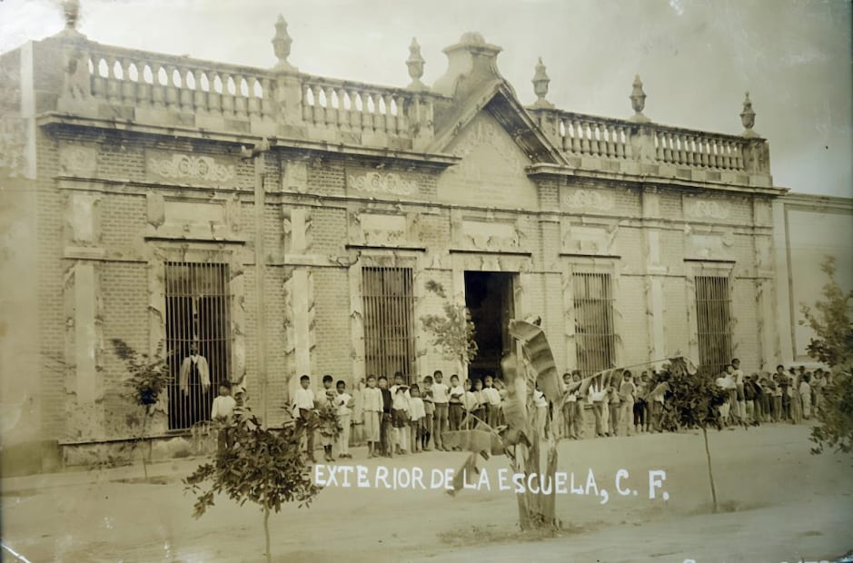 Escuela primaria Zenón Fernández en Ciudad Fdez, SLP. Foto: turismo.cdfdz.gob.mx