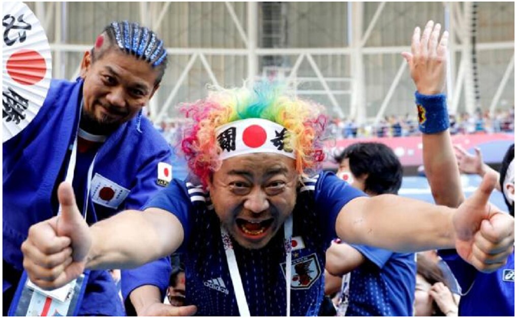  Así festejó el creador de "Súper Campeones" el triunfo de Japón en Rusia