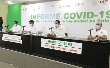 Rebasa SLP los 52 mil contagios por Covid-19