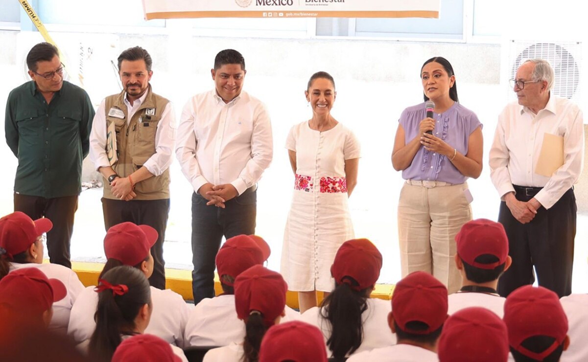 Claudia Sheinbaum y el Gobierno de SLP presentan el programa Salud Casa por Casa en su gira por el estado