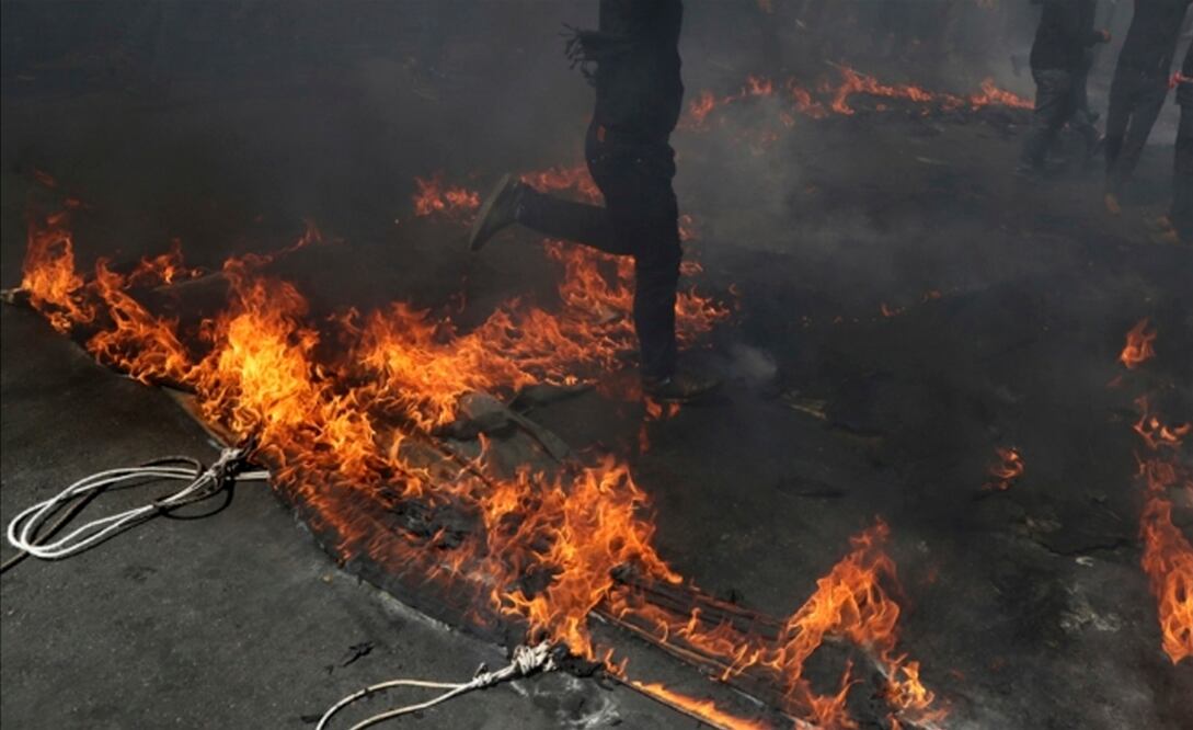 Imagen representativa de protestas en Tehran, Irán. Foto: AP