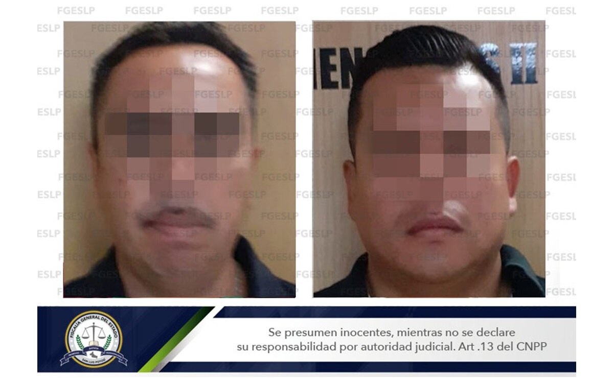 Caen 2 policías municipales de SLP por desaparición forzada de 2 hombres