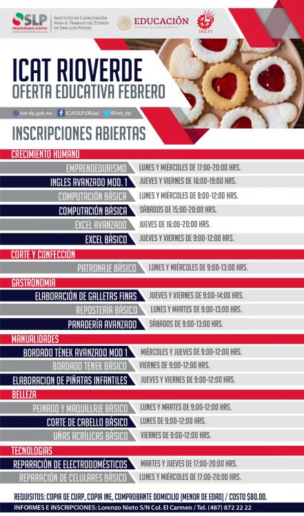 ICAT presenta cursos de capacitación en Rioverde 