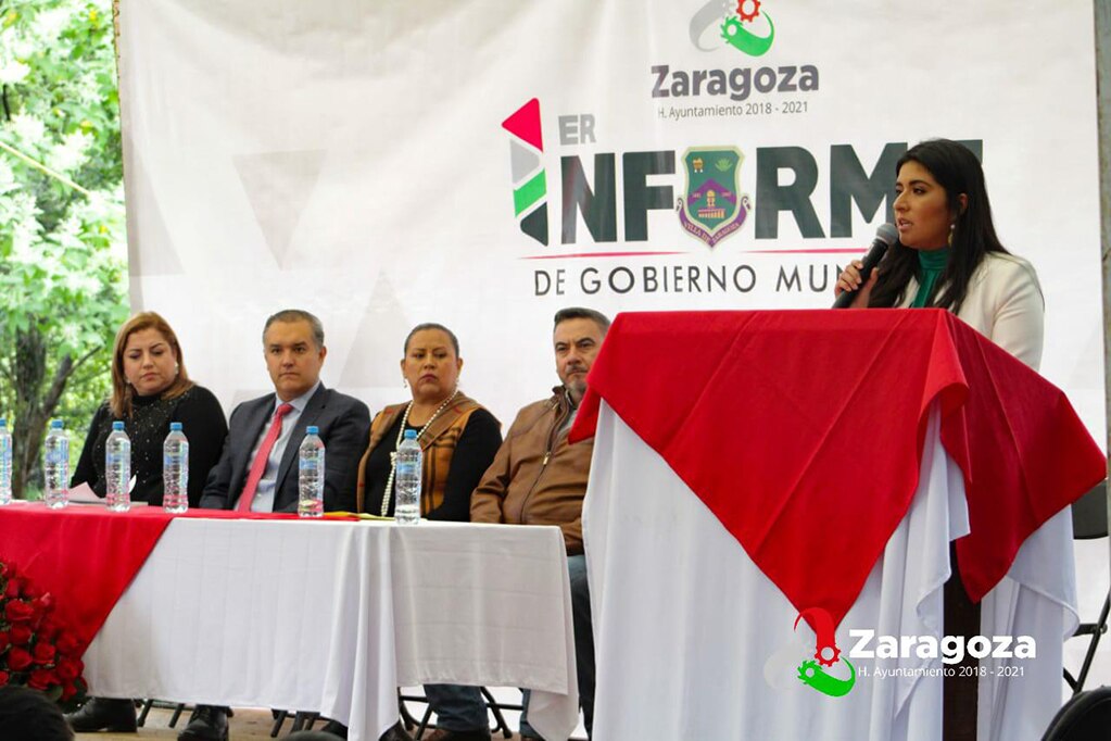 Paloma Bravo rinde su primer informe de gobierno 