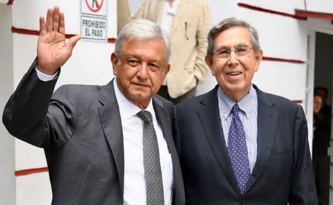Andrés Manuel López Obrador lamentó el deceso del político mexicano Cuauhtémoc Cárdenas. Foto: Especial
