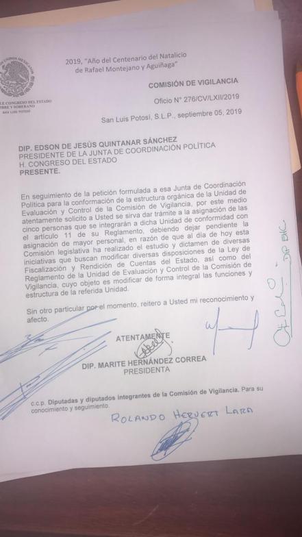 Comisión de Vigilancia autorizó contratación de cinco coordinadores para la UEC