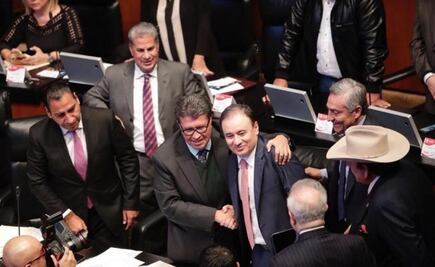 En Senado no aceptamos regaños, ni manotazos de nadie: Monreal