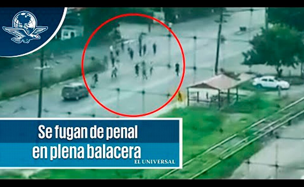 Entre balaceras, se registra fuga de reos en penal de Culiacán