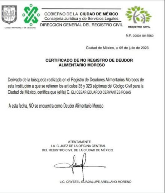 Elí Cervantes no fue removido del Senado por Ley 3 de 3; su salida obedece a razones políticas