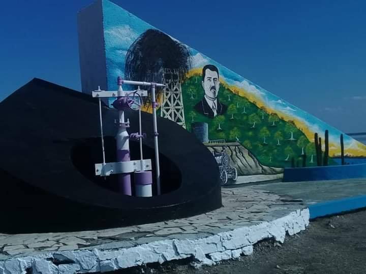 El primero pozo petrolero comercial de México. Foto: Ébano Hermoso, FB