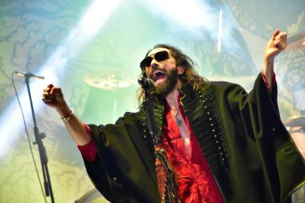 Moderatto llegó al escenario de la FENAPO 2018