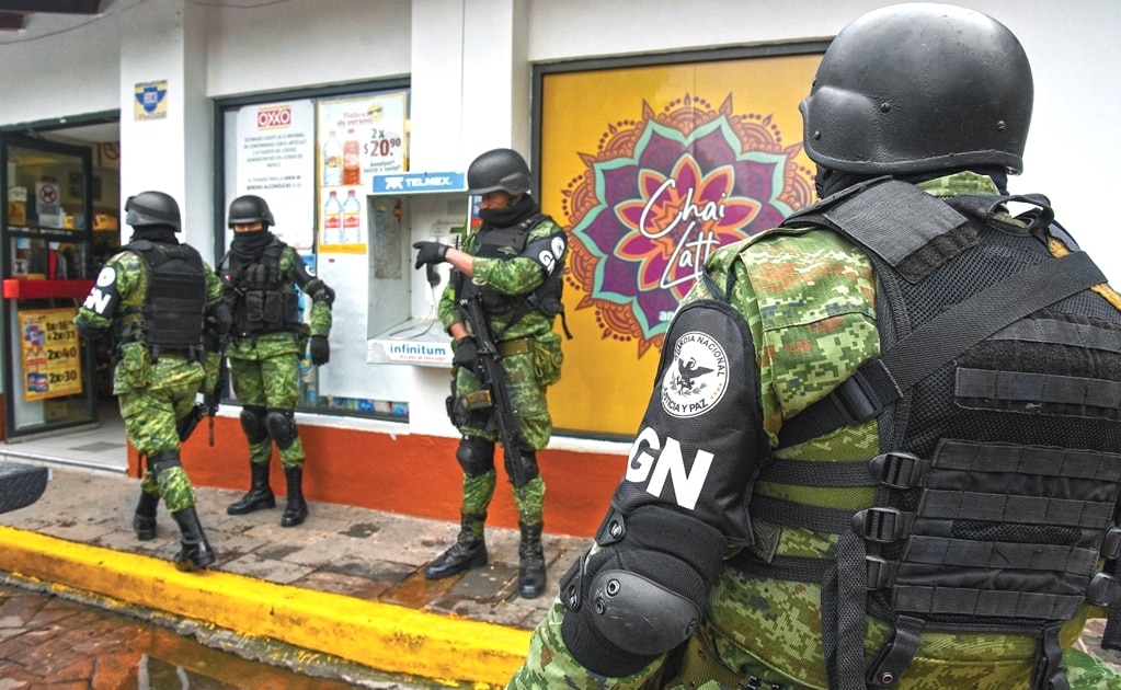 Guardia Nacional despliega casi 12 mil elementos por fin de semana largo