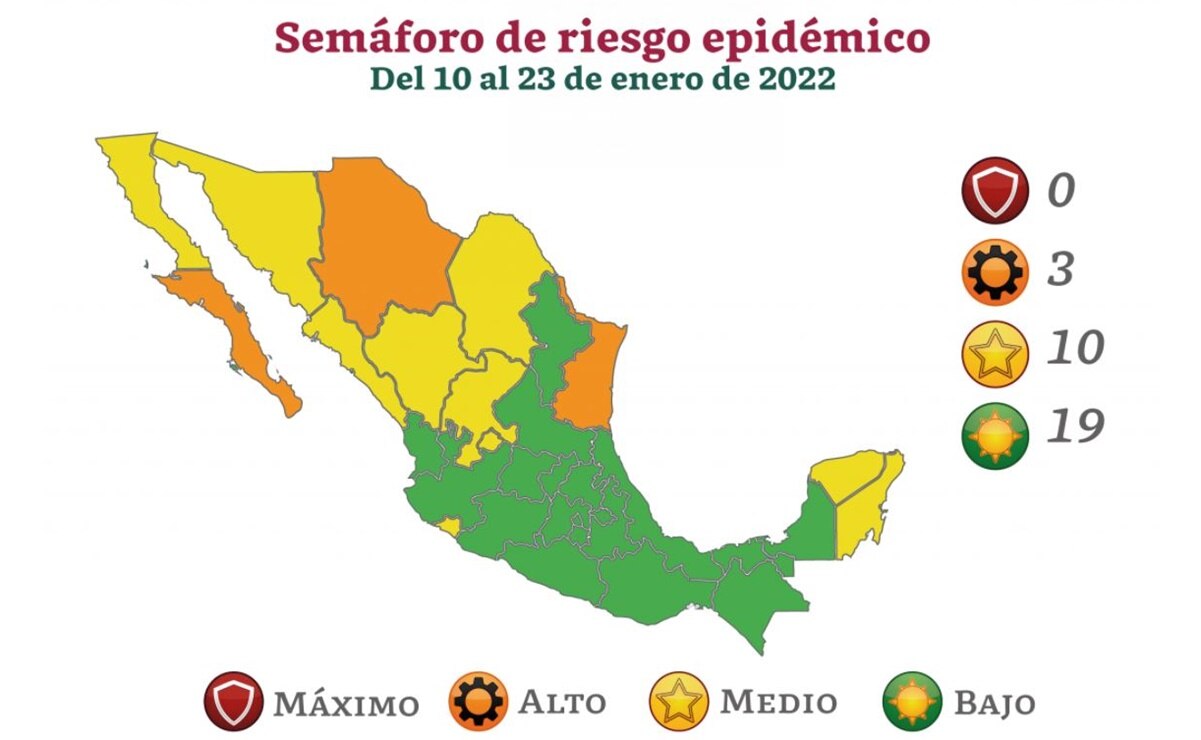 San Luis Potosí permanecerá en semáforo verde hasta el 23 de enero, anuncia Ssa