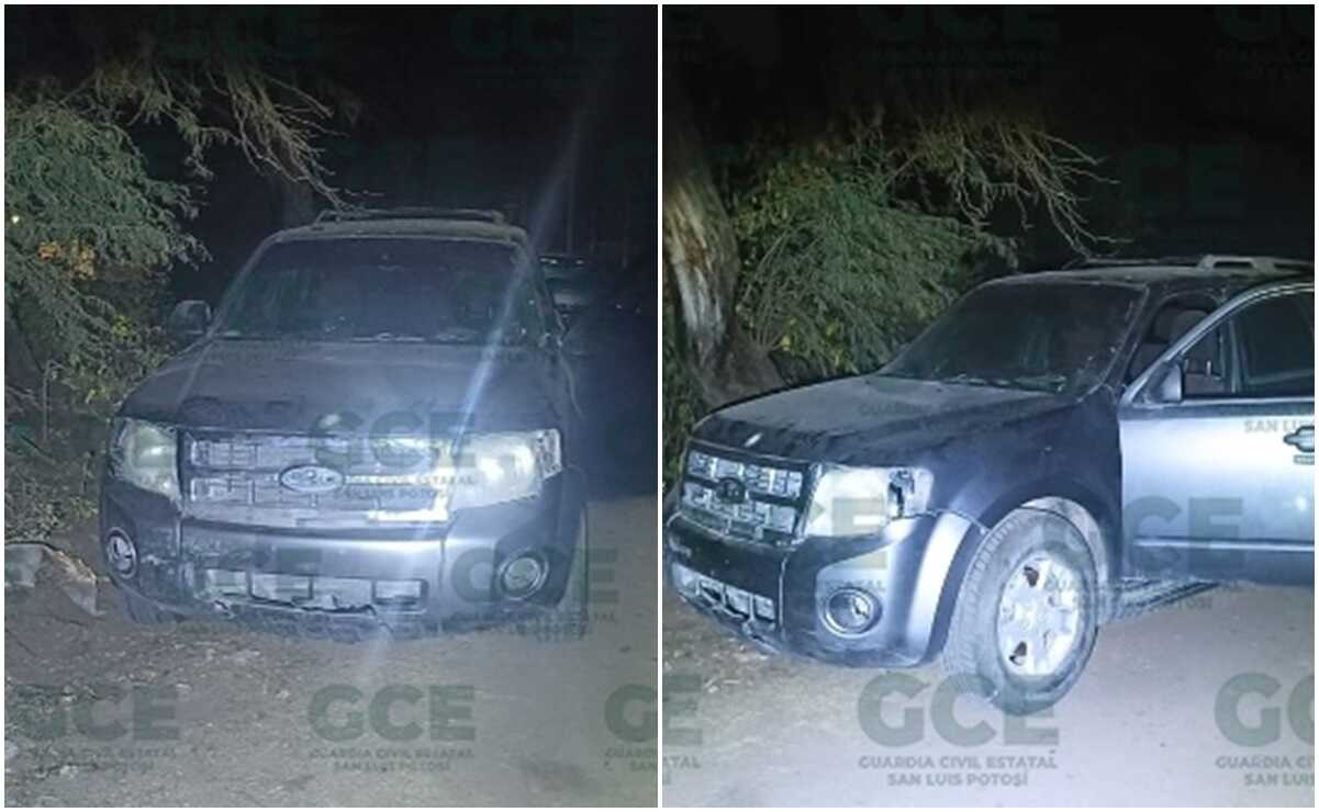 Asegura Guardia Civil camioneta robada con droga y “poncha llantas” en Ciudad Fernández