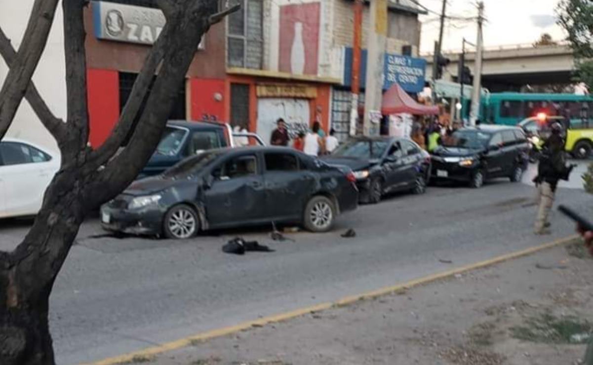 Reporta Fiscalía de SLP un muerto y dos detenidos, tras enfrentamiento a balazos en Salk y carretera 57. Foto: Especial
