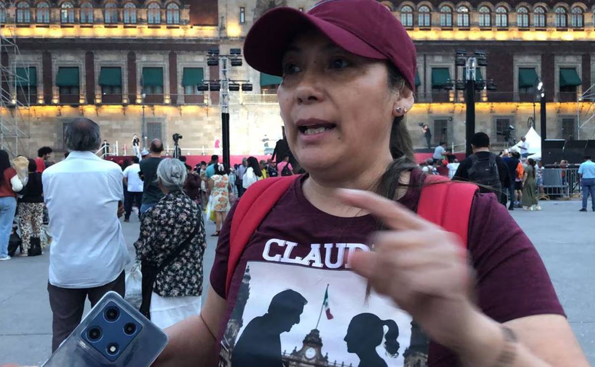 Claudia Sheinbaum: Simpatizantes inician festejos en el Zócalo tras cierre de casillas