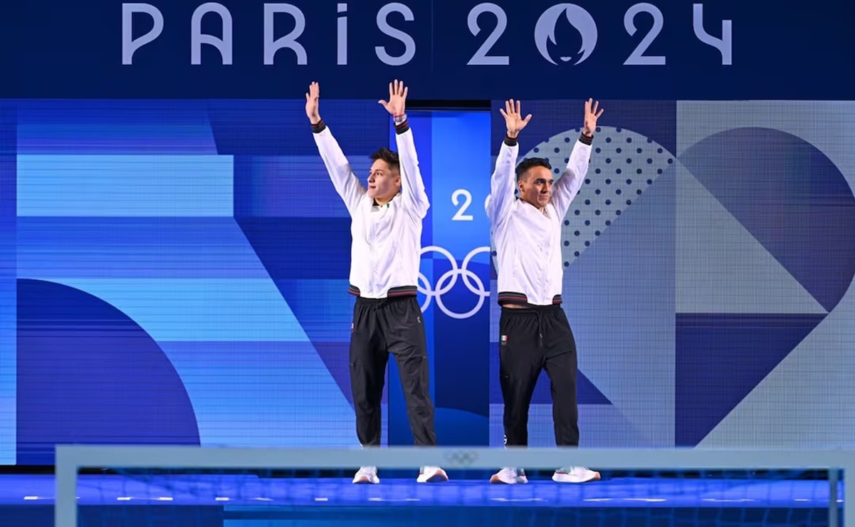 Osmar Olvera y Juan Celaya ganan medalla de plata en los Juegos Olímpicos de París 2024