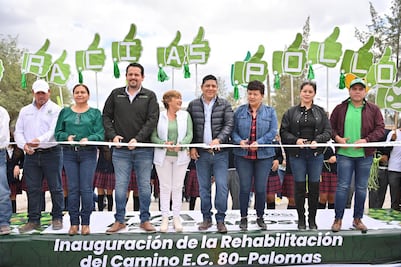 Inaugura Ricardo Gallardo camino que comunica a 13 comunidades de Ciudad del Maíz, SLP
