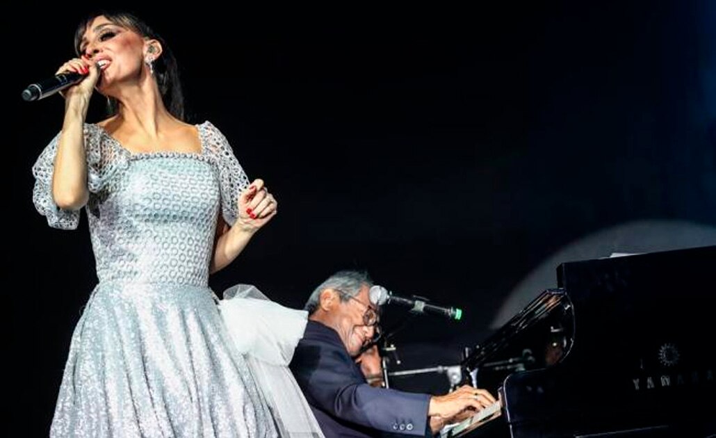 Filippa Giordano regresa a los escenarios junto a Armando Manzanero