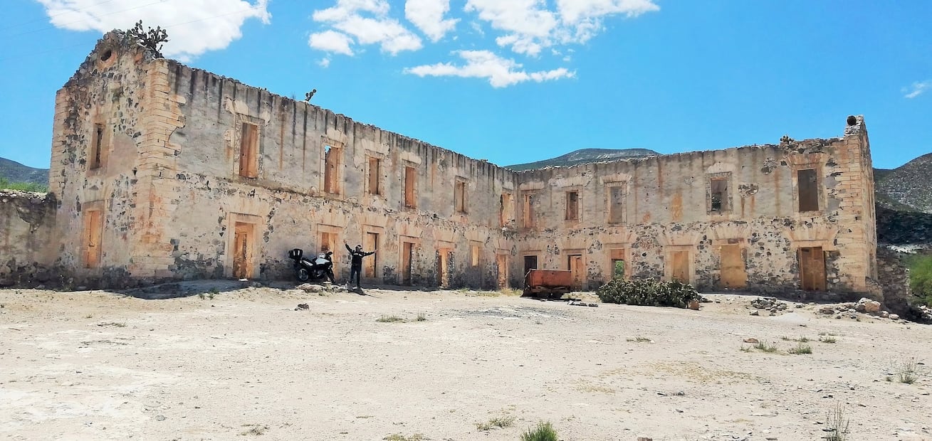 Antigua estación del Ferrocarril en Potrero, Real de Catorce, SLP. Foto: FB@Rene Rive