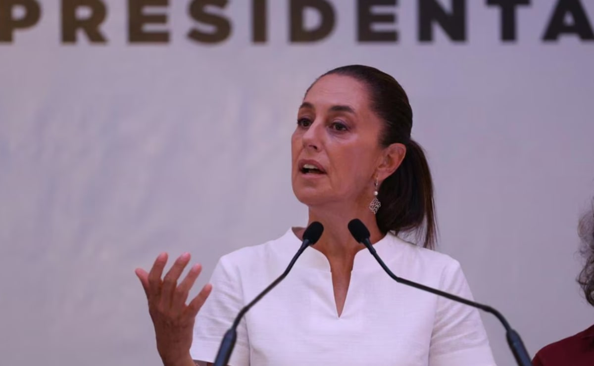 Claudia Sheinbaum, candidata a la presidencia por la coalición Sigamos Haciendo Historia. Foto: Diego Simón. EL UNIVERSAL