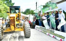 Mejora de movilidad en Ciudad Valles; gobernador de SLP arranca rehabilitación de calles para RedMetro