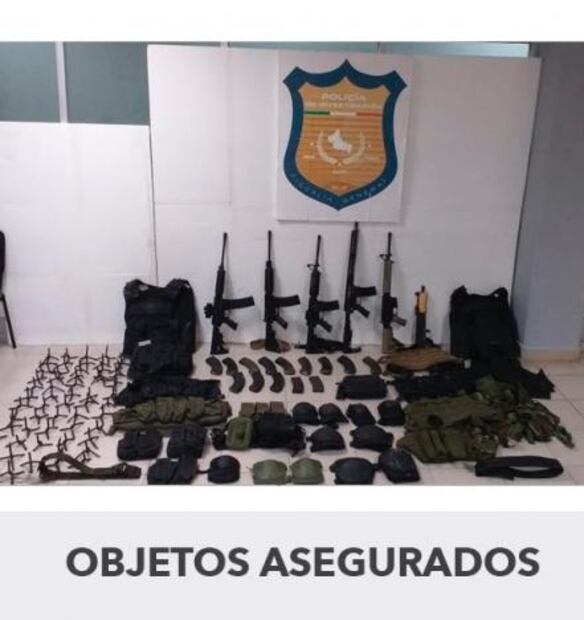 Capturan a cuatro hombres y dos mujeres con armamento en Ciudad Valles