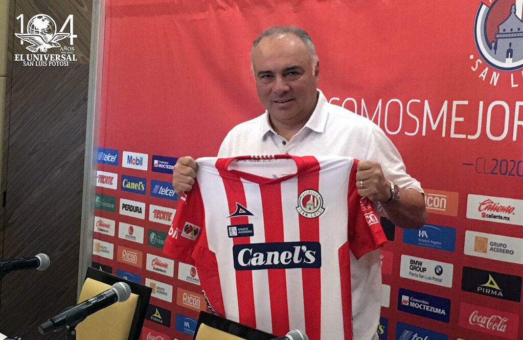 Presentan a Memo Vázquez como DT del Atlético de San Luis