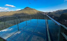 Admira la imponente Huasteca desde el nuevo mirador de cristal del Pueblo Mágico de Xilitla, SLP
