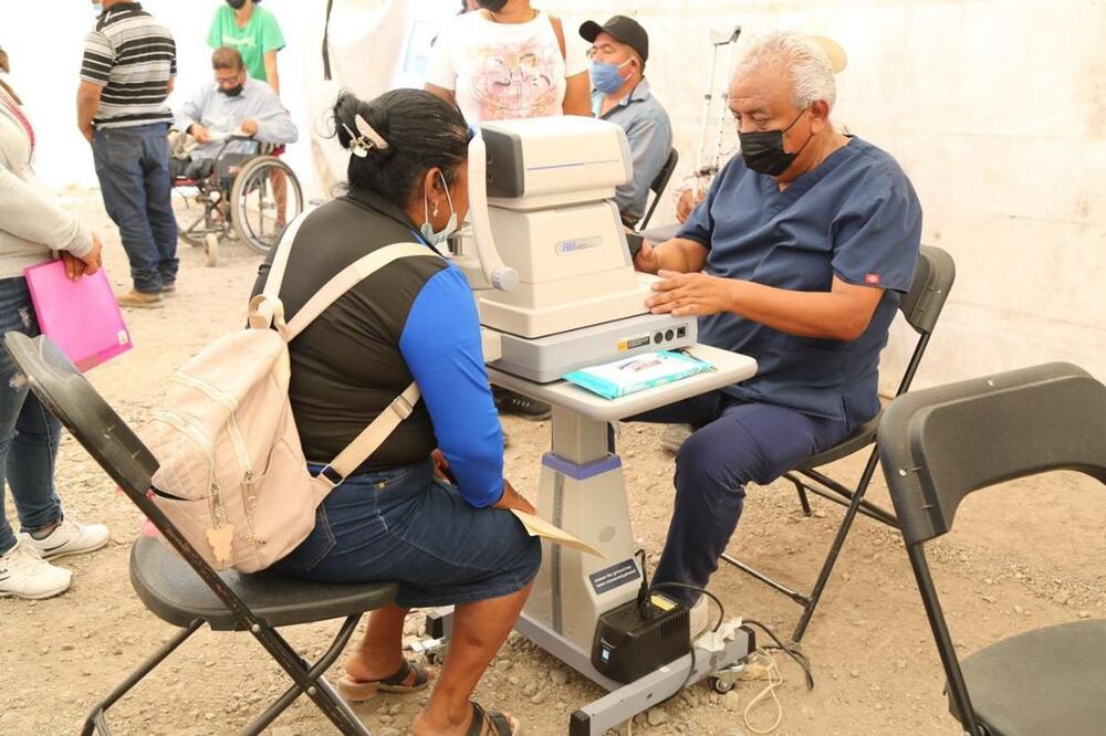 Arranca feria de la Salud en Guadalcázar; beneficiará a más de 700 familias potosinas. Foto: Especial