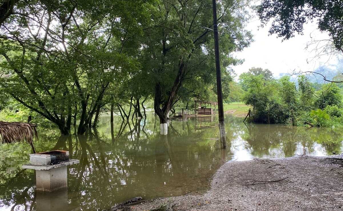 Cierran estos sitios ecoturísticos en la Huasteca potosina por crecida de ríos. Fotos: Especiales
