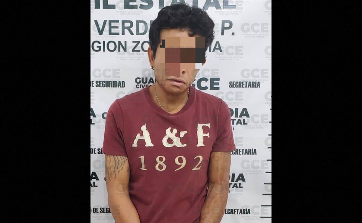 Detienen en Rioverde a hombre señalado de privar de la libertad a su pareja 