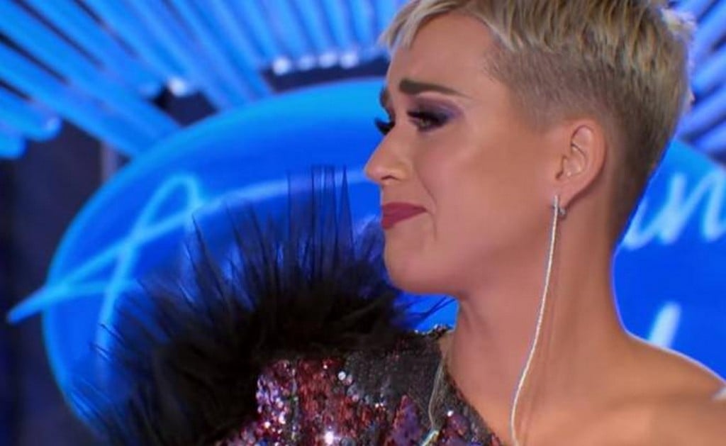 Katy Perry llora en "American Idol"