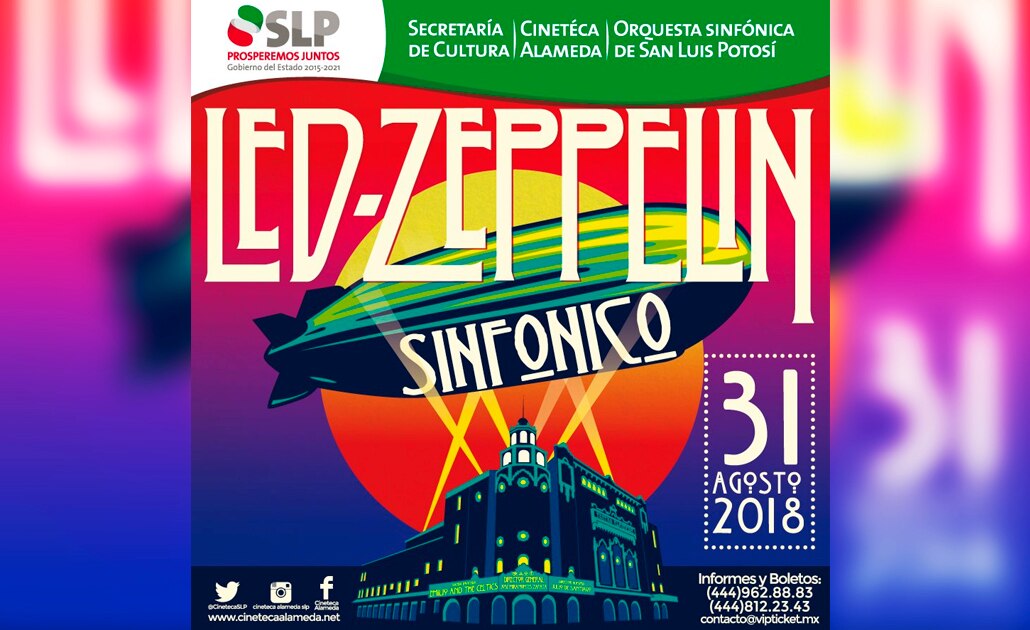 Rendirán tributo sinfónico a Led Zeppelin