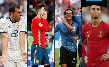  Rusia vs España y Uruguay vs Portugal, los primeros cruces del Mundial