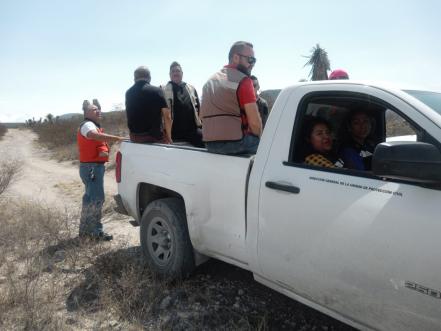 Localizan a 29 peregrinos que estaban extraviados en Soledad