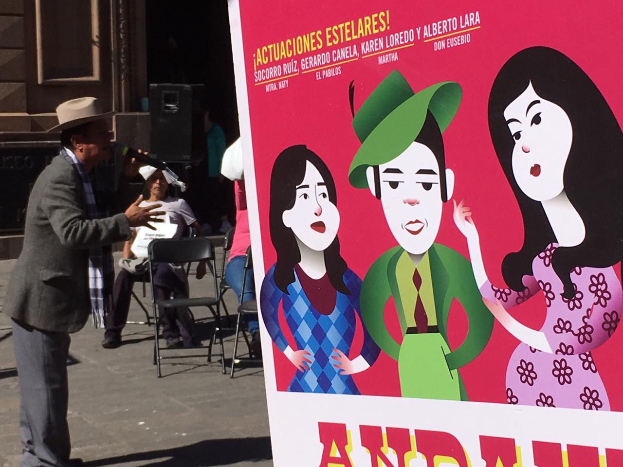 Buena respuesta de potosinos a la obra de teatro del CEEPAC: “Andando, andando y participando ando”