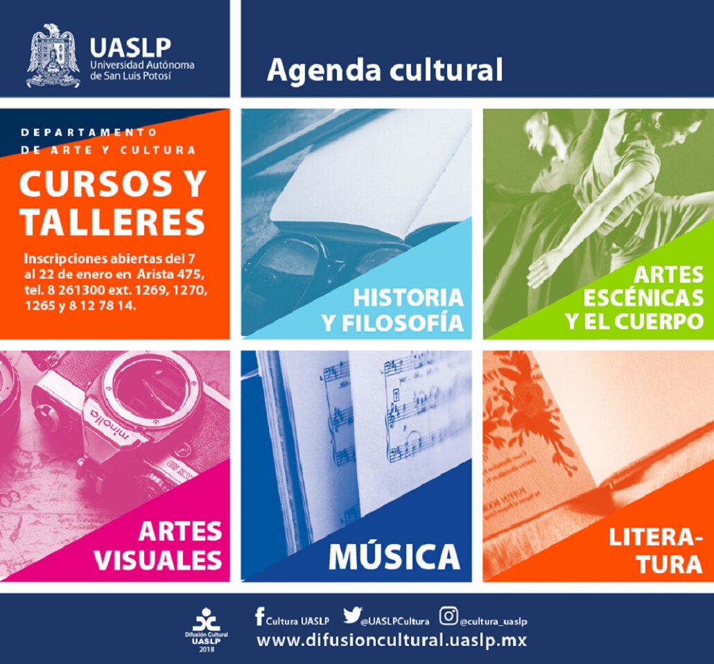 Ofrece UASLP más de 40 cursos artísticos