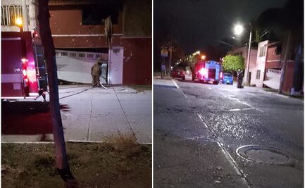 Investigan incendio y disparos contra casa abandonada en Balcones del Valle