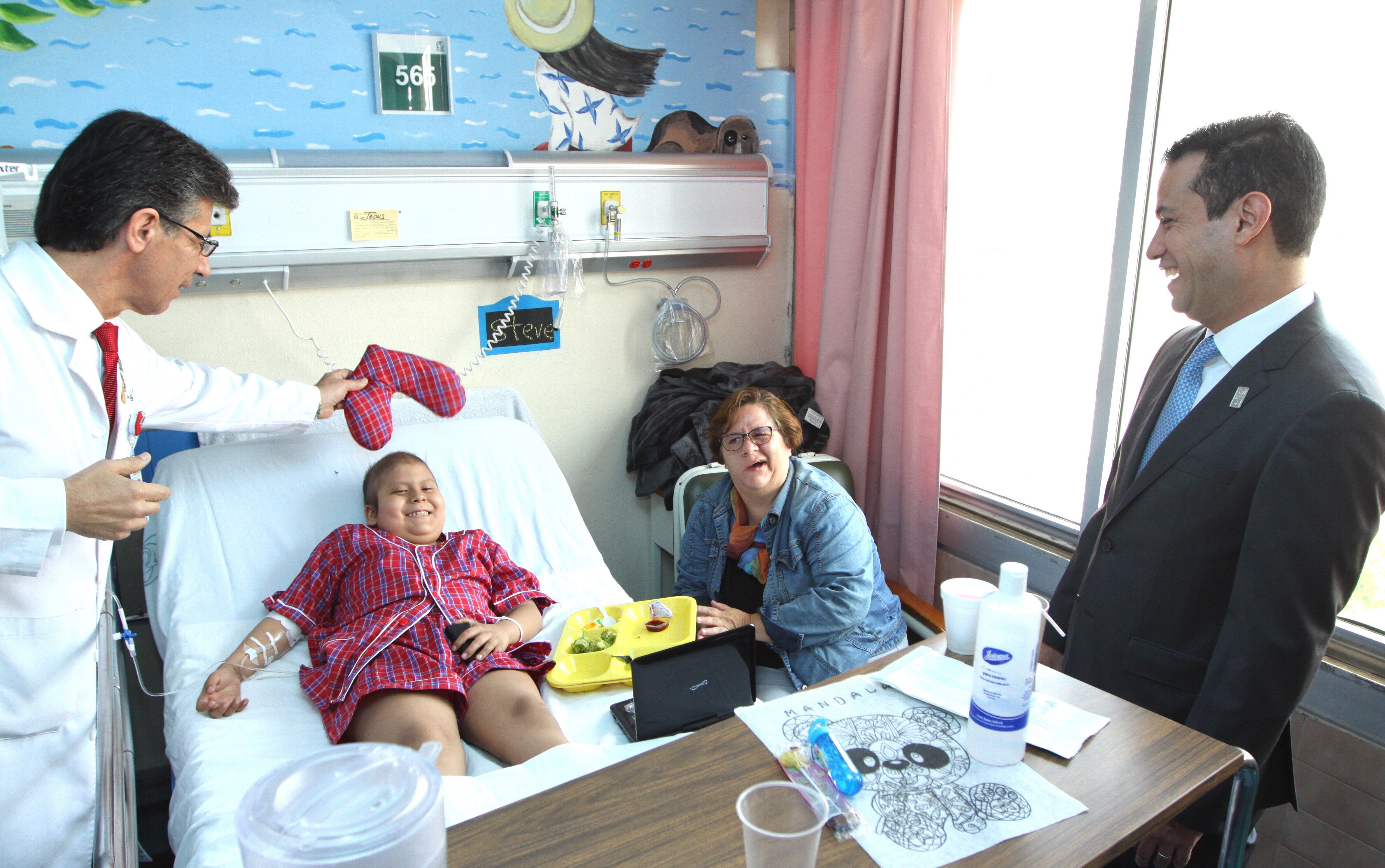 Ponen en marcha primera sala de cuidados paliativos para niños con cáncer