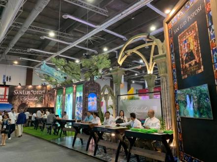 Resaltan atractivos de SLP en Tianguis Turístico 2019